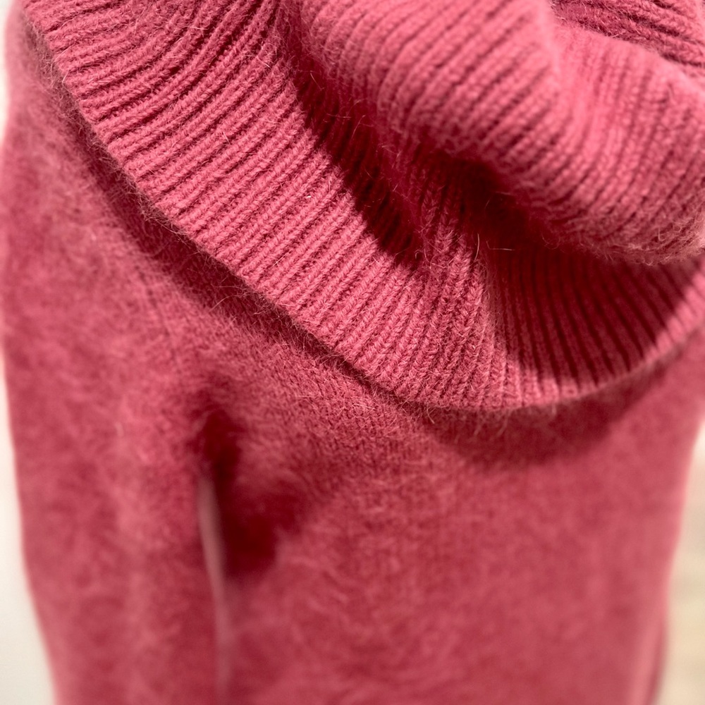 Warm , Fuzzy Ted Baker Angora Raspberry Sweater S… - image 5